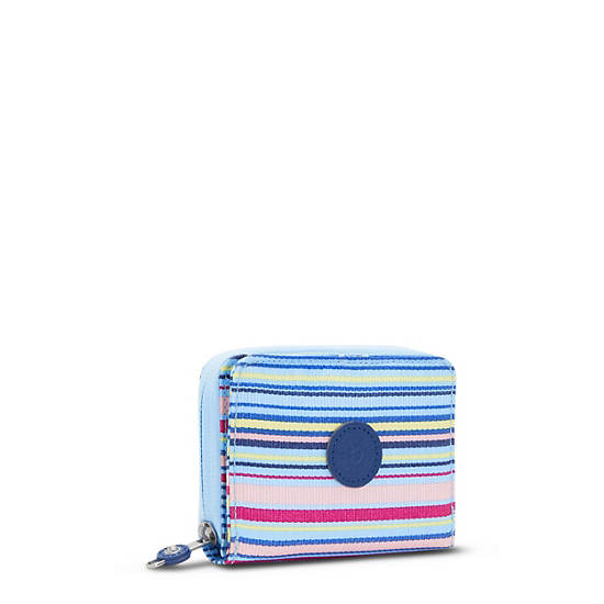 Kipling Money Love Klassieke Printed Small Wallet Portefeuille Blauw | België 1019LI